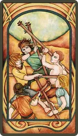 Five of Wands