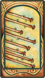 Eight of Wands