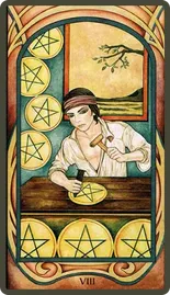 Eight of Pentacles